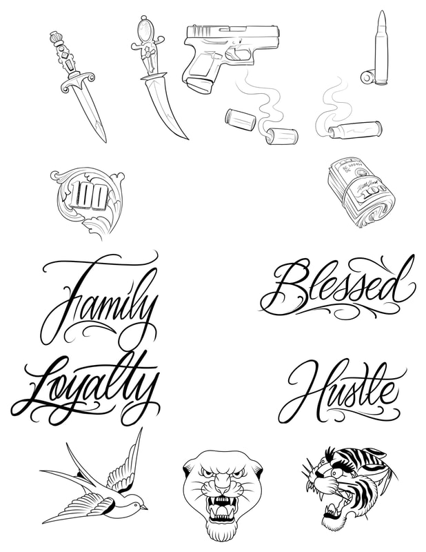 Amazon.com : Stay Humble Hustle Hard Temporary Tattoo Sticker (Set of 2) -  OhMyTat : Beauty & Personal Care